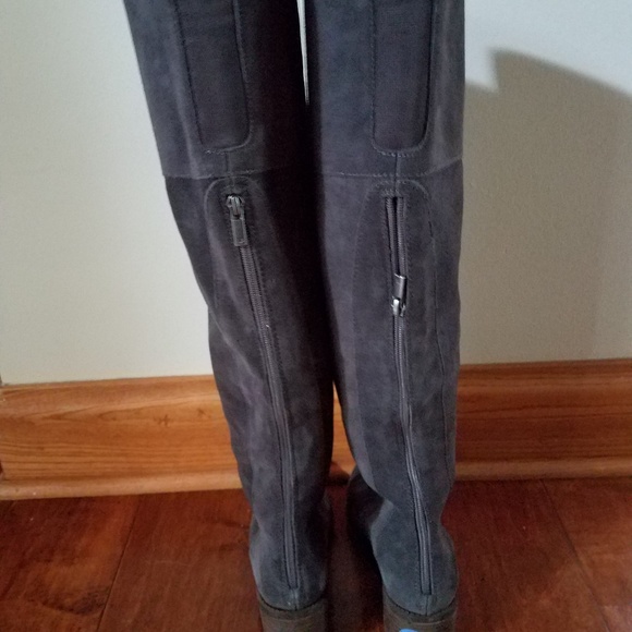 Lucky Brand Over Knee Suede Boots New - Picture 2 of 7